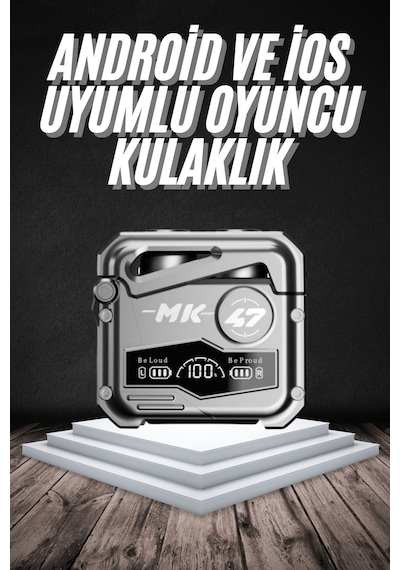 Bluetooth Kulaklık Dokunmatik Tws Kablosuz Kulaklık Hi-fi Stereo