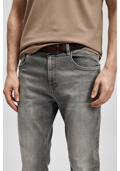 Lufian Tony Smart Jean Erkek Pantolon Slim Fit Açık Gri Açık Gri 111200245100180