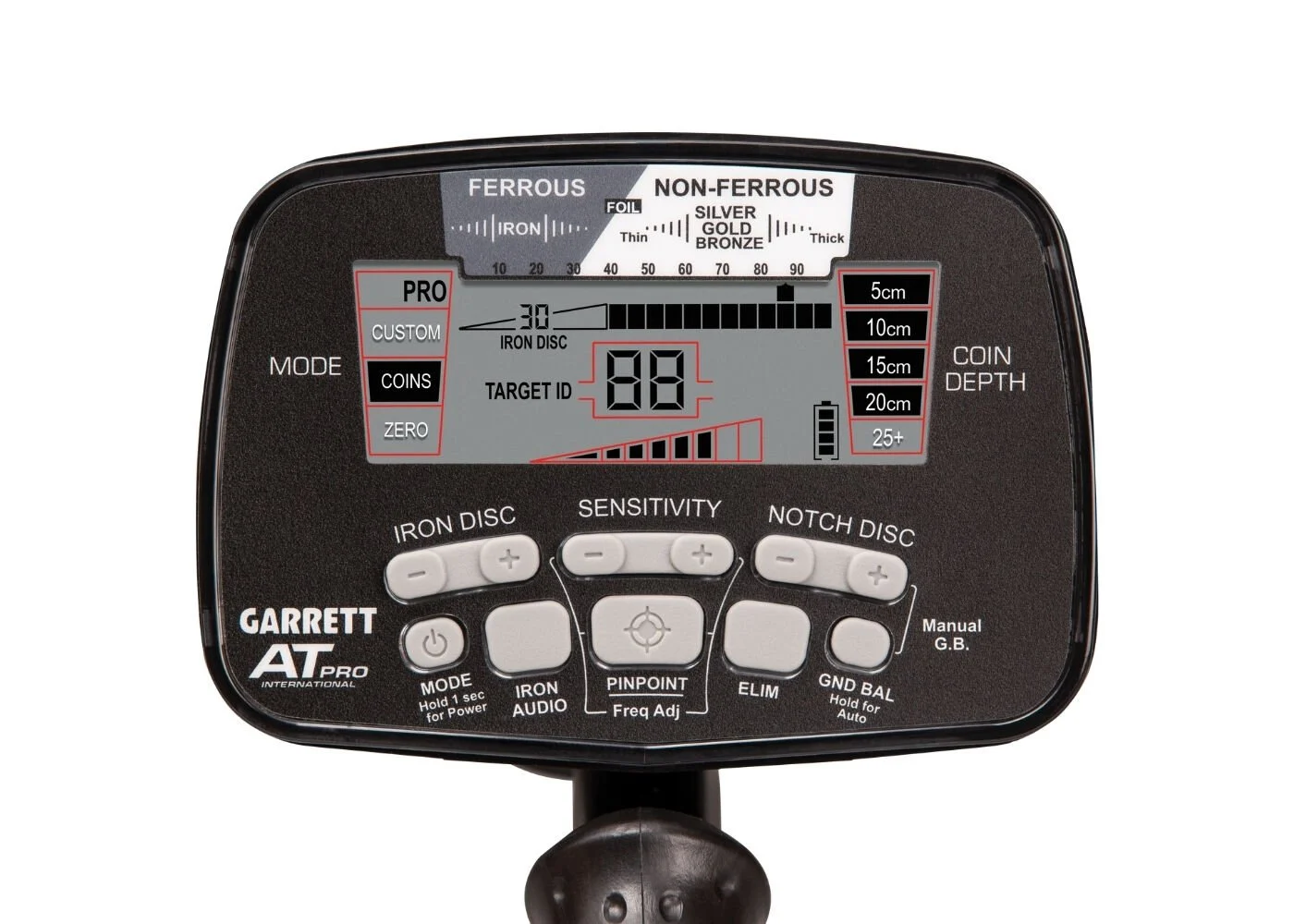 Garrett At Pro Ms-2 Kablolu Kulaklık İle Metal Dedektörü
