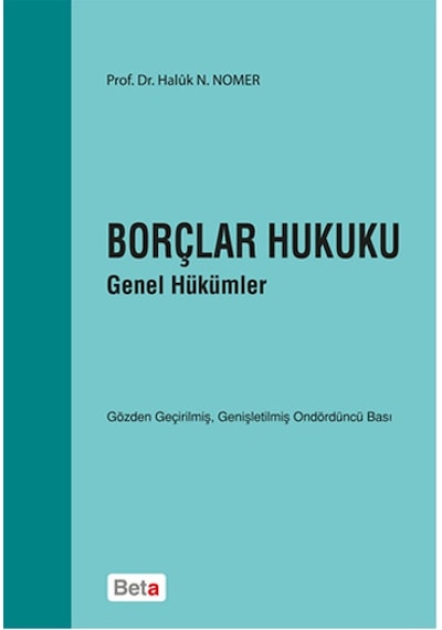 Borçlar Hukuku Genel Hükümler N11.745