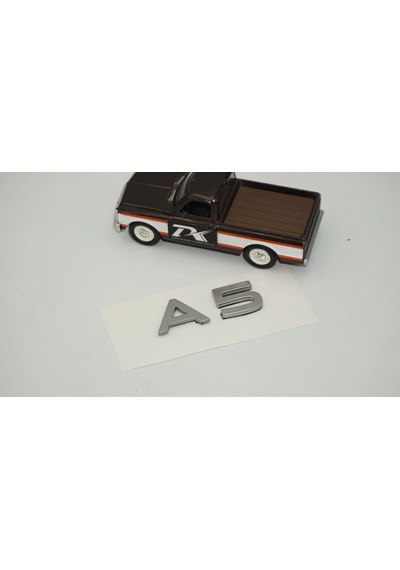 Dk Tuning A5 2025+ Bagaj Gümüş Yazı Logo Arma Audi İle Uyumlu Bagaj Arma