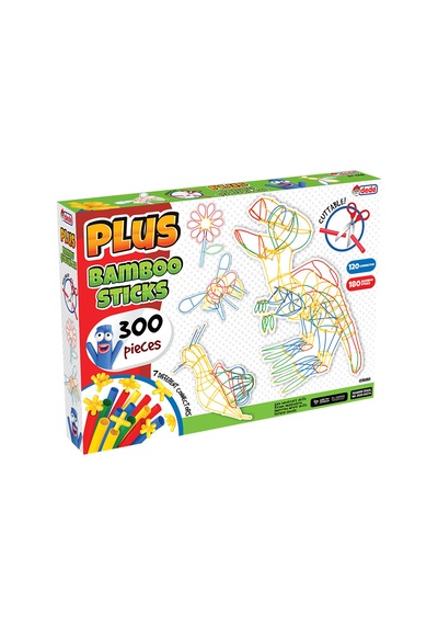 Dede Plus Bambu Çubuklar 300 Parça