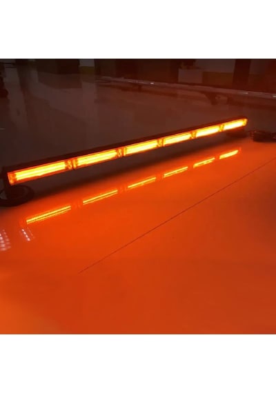 Off Road Led Bar 120cm Sarı Sarı Cob Led Çakarlı Led Bar 8 Ledli