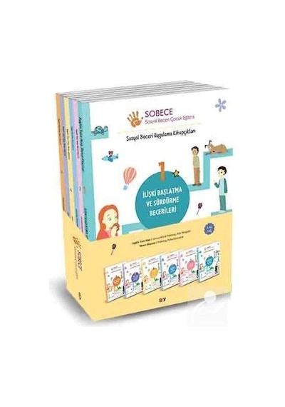 Mercankitap Sobece-Sosyal Beceri Çocuk Eğitimi Set 6 Kitap / Aygün Tuçe ...