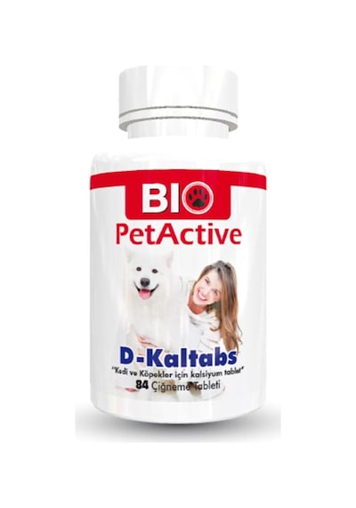 Bio Petactive D-Kaltabs Köpek Kalsiyum 84 Tablet 126 G