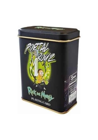 Space Rick&morty Portal Boys Oyun Kartı