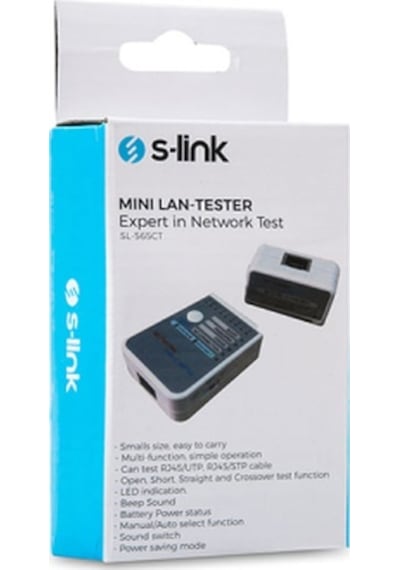 S-Lınk Sl-565Ct Rj45 Ağ Kablosu Test  Cihazı