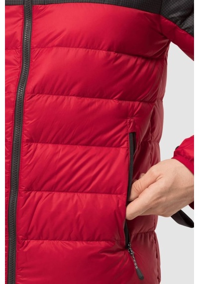 Jack Wolfskin Dna Tundra Erkek Şişme Mont 1206621-2102 Kırmızı Kırmızı