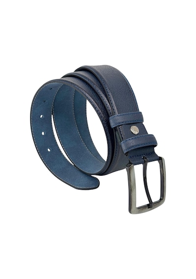 Süzer Deri Lacivert Suni Deri 4 Cm. Genişlik Damar Desenli Model Klasik Erkek Kemer // 7400-47 Lacivert