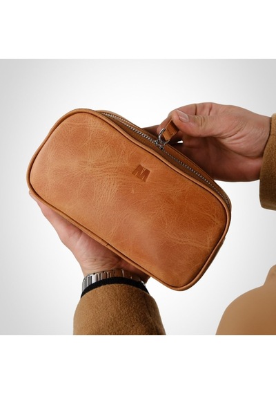 Mft Leather Hakiki Deri Cüzdan Grande 2628 Turuncu
