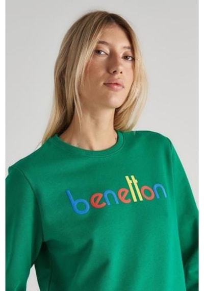 Benetton Sweat-yeşil Yeşil