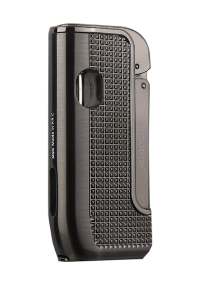 Quantoro Tek Torch Pürmüz Delicili Gunmetal Dots Metal Puro Çakmağı - Trz1159