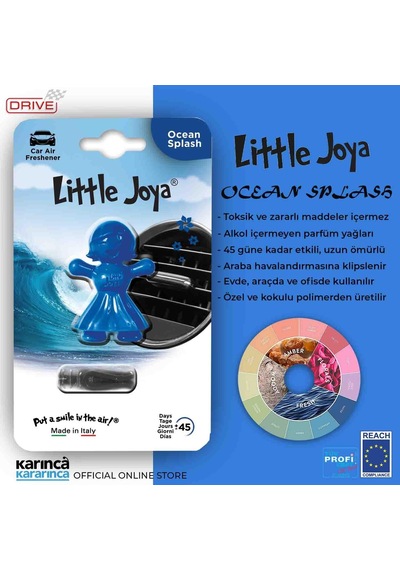 Little Joya Ocean Splash Kalorifere Geçme Oto Kokusu Okyanus Sıçraması