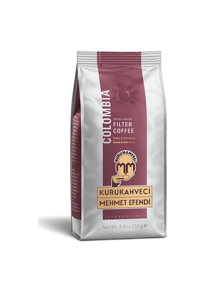 Kurukahveci Mehmet Efendi Colombia Filtre Kahve 250 G 2'li Paket