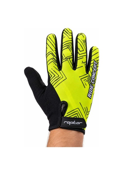 Raptor Matrıx Uzun Parmak Eldiven Comfort-gel - Turbo Green - S Neon Yeşil