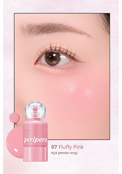 Peripera Syrupy Tok Cheek 07 Fluffy Pink