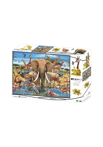 Afrika 500 Parça Yetişkin Puzzle