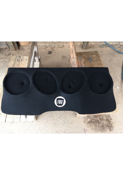 Fiat Uno 4lü oval hoparlör Pandizot Polyesterli Kabartmalı Portlu