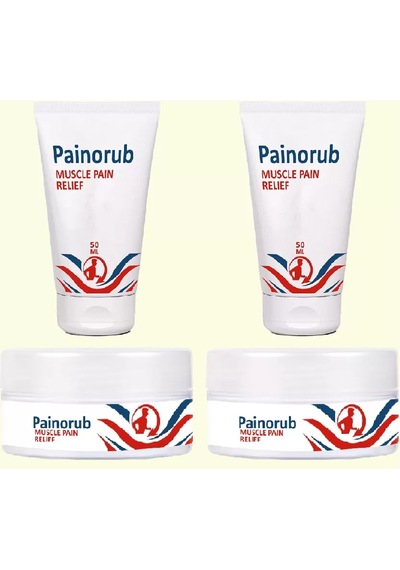 Sh Painorub Krem 2şerli Kril Yağı Afrika Zencefil Özü Reliefcream Rahatlamaya 50 Ml Tüp&amp Kavanoz Set Najmaddin