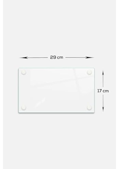 Cam Kesme Tahtası - Cam Kesme Tablası Satina Mat Cam, 17cm X 29cm Diğer