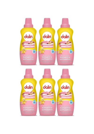 Yumuşatıcı 750ml Konsantre Bebeğe Özel 6 Lı Set Diğer
