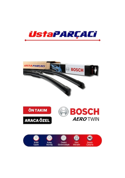 Bosch Chery Tiggo 8 Pro 2023-2025 Aerotwin Silecek Takımı A025s