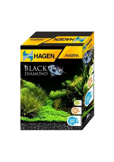 Hagen Black Diamond Siyah Akvaryum Kumu 10 L