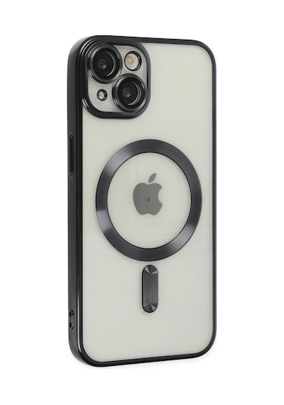 Apple iPhone Uyumlu  14 Kılıf Kross Magneticsafe Kapak -  Siyah
