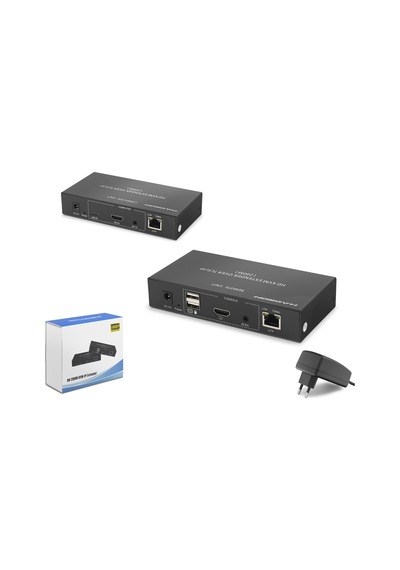 Hadron Hdx1389 Hdmı Kvm Ip Extender 200 M - Siyah