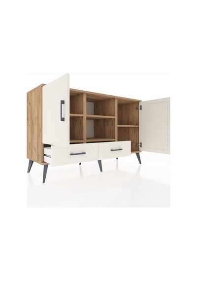 Hyperion Konsol 5 Raflı 2 Çekmeceli 3 Kapaklı 132x44x83 Çam-aytaşı Aytaşı Hyperion Konsol 5 Raflı 2 Çekmeceli 3 Kapaklı 132x44x83 Çam-aytaşı Aytaşı