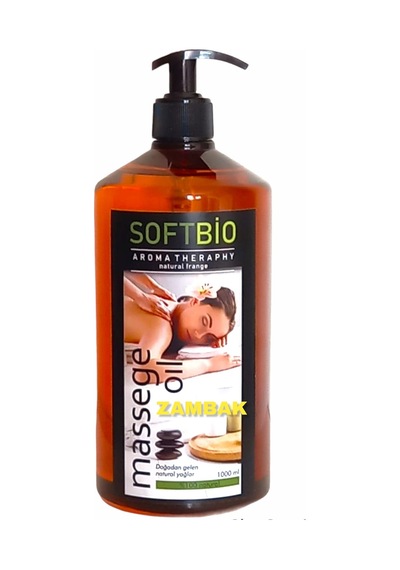 Softbio Zambak Masaj Yağı 1 Lt Aromaterapi Masaj Yağ