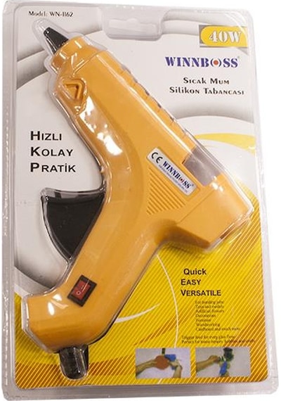 Silikon Tabancası Anahtarlı 40w - Sarı