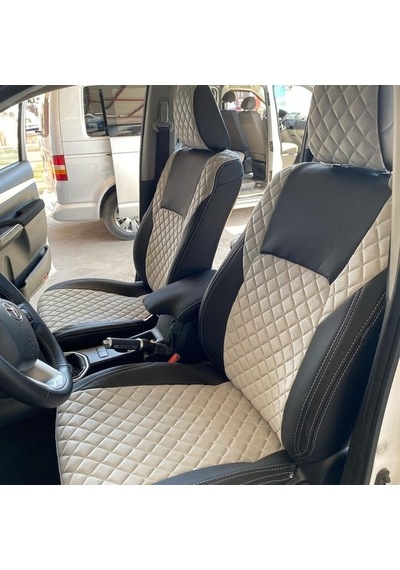 Toyota Uyumlu Hilux Araca Özel Oto Koltuk Kılıfı (467175564)