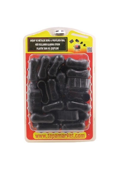 25X50 Plastik Elips Ezik Boru Tapası