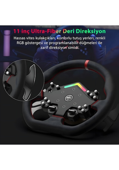 Pxn V12 Lite 6 N-m Direct Drive Direksiyon Seti Pc/ps/xbox