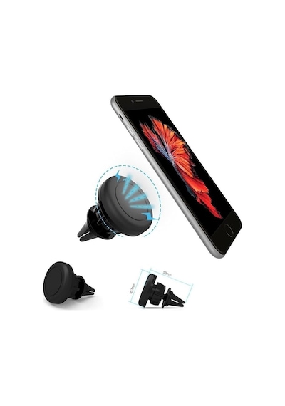 Case 4u Manyetik Mıknatıslı Araç İçi Telefon Tutucu 360 Derece