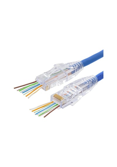 Ez Rj45 Cat6 Yeni Nesil Delikli Jack 25 Adet