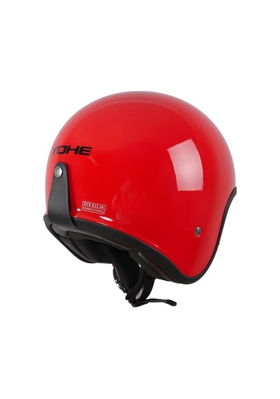 Yohe Motosiklet Kaskı 880-vespa-red-shıny Kırmızı