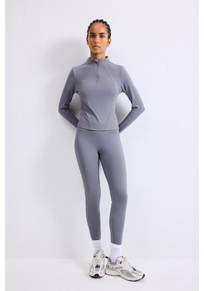 Defacto Yüksek Bel Beli Saran Bantlı Sporcu Tayt H5215ax26augr211 Gri-gr211