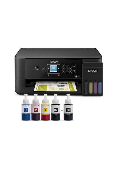 Epson EcoTank L3360 Wi-Fi Çok Fonksiyonlu Yazıcı – Photoink Mürekkepli, 1 Siyah Mürekkep