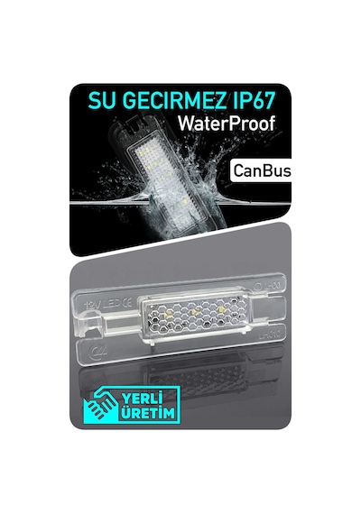 Volkswagen Vw Caddy 3 4 5 Canbus Led Bagaj Aydınlatma Ledi Lambası
