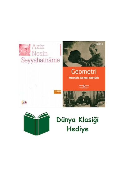 Seyyahatname + Geometri + Dünya Klasiği Hediye