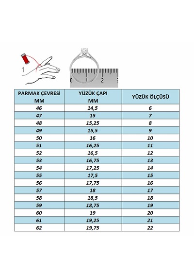 Gümüş Lıne Tasarım Yeni Çizgi Kadın Yüzük 14 Numara