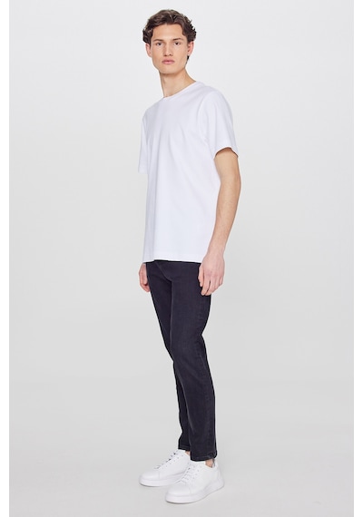 Lee Austin Straight Fit Jean Kot Denim Pantolon Siyah