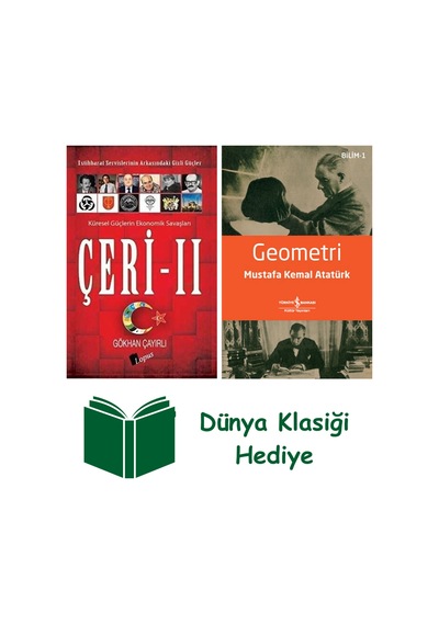 Çeri 2 - İstihbarat Servislerinin Arkasındaki Gizli Güçler + Geometri + Dünya Klasiği Hediye