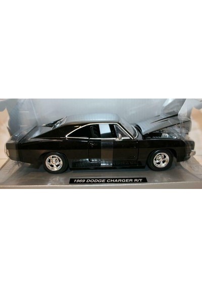 Newray 1969 Dodge Charger R/t 1/25 Siyah Model Araba