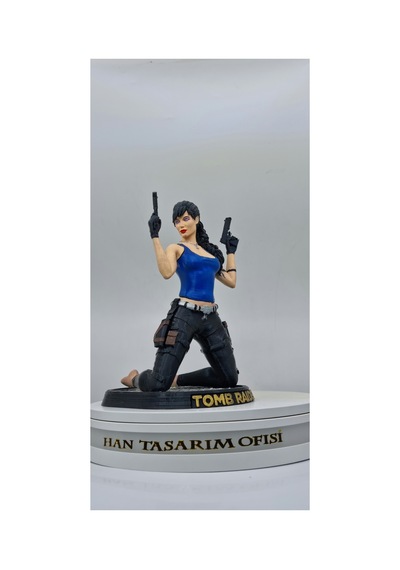 Tomb Raider Angelina Jolie Telefon Tutucu Figür