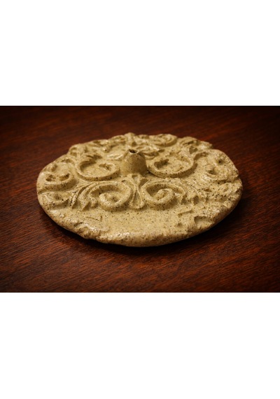 Cogo Seramik El Yapımı Stoneware Seramik Tütsülük Doğal Dokulu, Ev & Meditasyon Kullanımına Uygun