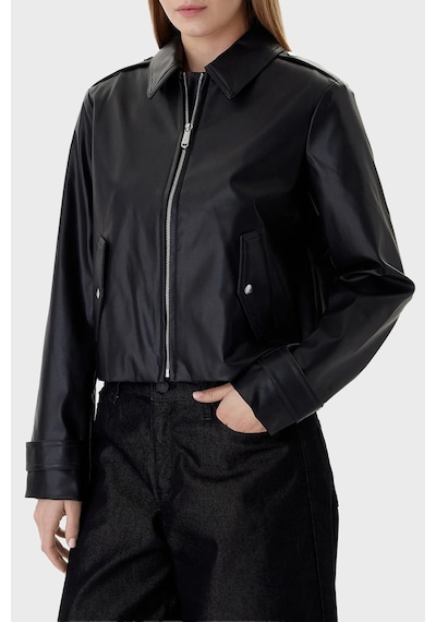 Calvin Klein Bayan Ceket Lv047e501g Ub1 Siyah Siyah