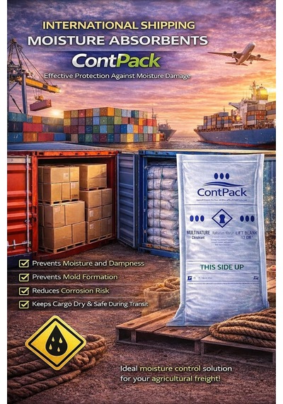 Tr Contpack Absorber Moisture Humidity Preventer Container Anti Condensation Dryer 2 Piece 760 Gr Diğer